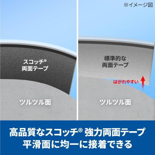 3M Double-Sided Tape Removable Ultra Transparent Thick Width 15mm Length 1.5m Scotch KRS-15 Small Roll Glass Surface Poster
