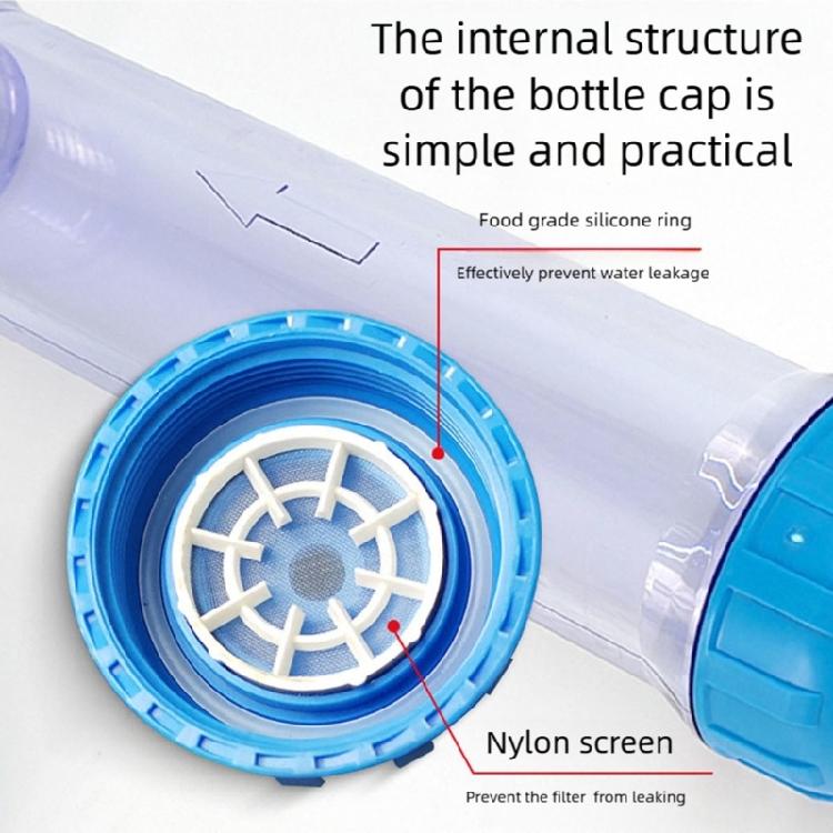 Clear Big Water Filter Housing Heavy Type with Pressure Relief for Easy Media Observation Water Purifiers