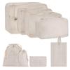 8Pcs/Set Clothing & Daily Necessities Storage Bag Compressible Packaging Portable Travel Waterproof Suitcase Luggage Organizer
