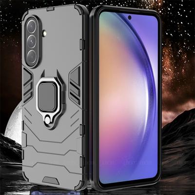 Für Samsung A56 Hülle Abdeckung Samsung A56 Capas Handy Rückseite Stoßfänger Stoßfest Magnetischer Ringhalter Fundas Samsung Galaxy A56 A 56