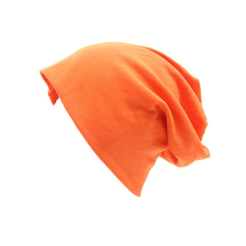 1Pc Cap Oversized Women Ladies Solid Color Mens Skateboard Slouch Beanie Hat Polyester