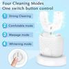 Wireless Charging U-shaped Adult Electric Toothbrush Ultrasonic Toothbrush With Silicone Waterproof Vibration Sonic Toothbrush
