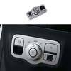 - For Benz GLB W247 Silver Aluminum Headlight Switch Control Cover Trim