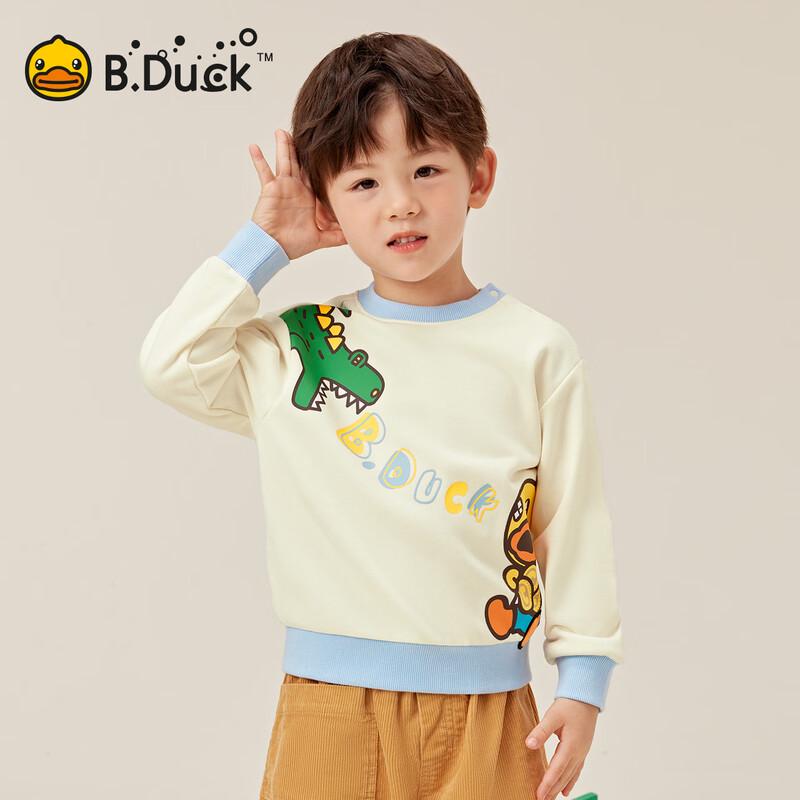 B.Duck Boys' Cartoon Crewneck Sweatshirt