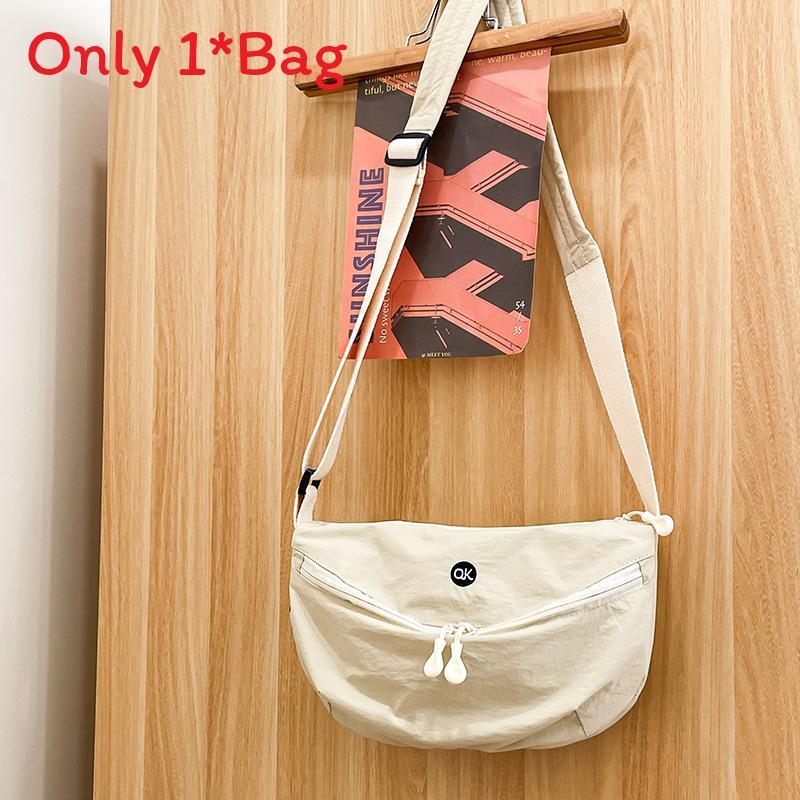 Korean Style Small Shell Shaped Shoulder Bag With Zipper Closure For Commuting