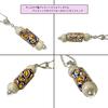 Venetian Lampwork Bead Antique Beads SILVER925 Pendant Necklace Millefiori Venetian Trade Beads Necklace Tapered Chain 50cm Antiquebeads Handmade