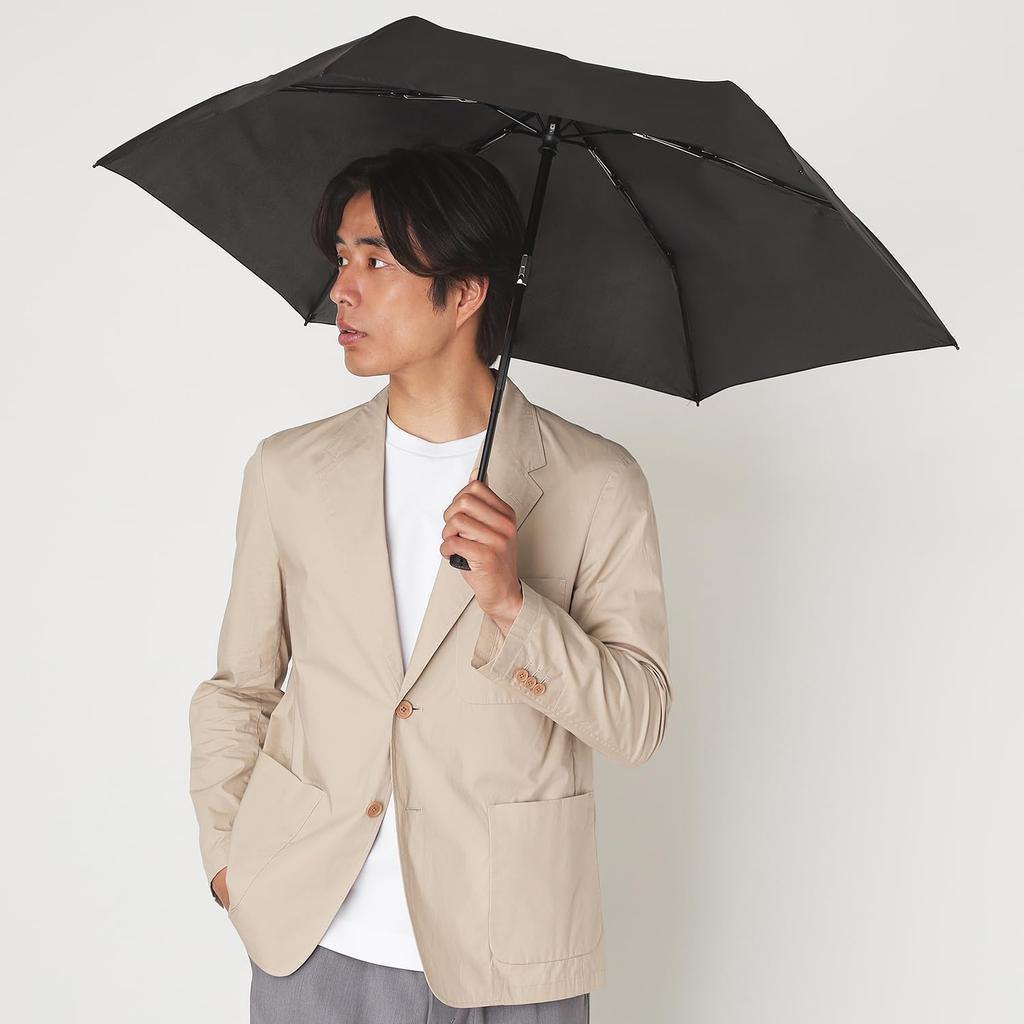 urawaza slim Folding Umbrella Folds in 3 Seconds Urawaza Slim Shape Stable Automatic Water Stain Rain UV 55cm Rib Easy to Fold 10298 [Moonbat]