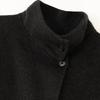 2025 Fall/Winter Women's Cashmere Wool Loose Mid-Length Double-Sided Coat