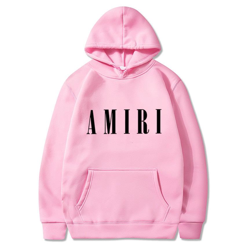 Unisex neformální mikina s potiskem Amiri - Trendy volná mikina