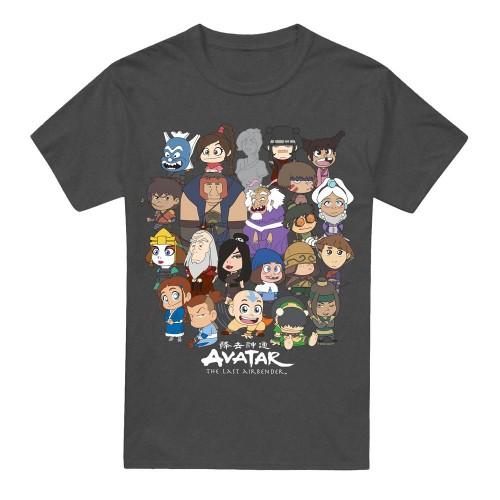 Avatar: The Last Airbender Unisex Adult Chibi Group T-Shirt