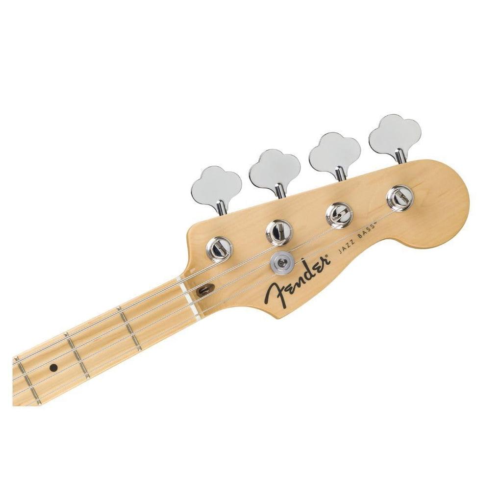 Fender Standard Jazz Electric Maple Black Black Soft Case Bass® Bass, Fingerboard, Pickguard,