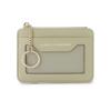 Simple With Keychain Hanging Card Bag PU Leather Thin Pocket Coin Purse Multifunction Waterproof Multi-card Wallet Gifts