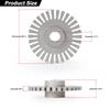 Aluminum Alloy 30 Slot Steering Wheel Optical Encoder For Logitech Driving Force GT /New G27 Game Car Steering Wheels Systems