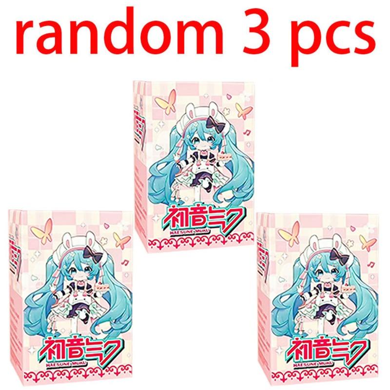 Chibi Hatsune Miku Blind Box Figure - Anime Vocaloid Collectible Model, Cute Desk Decor Surprise Gift for Fans