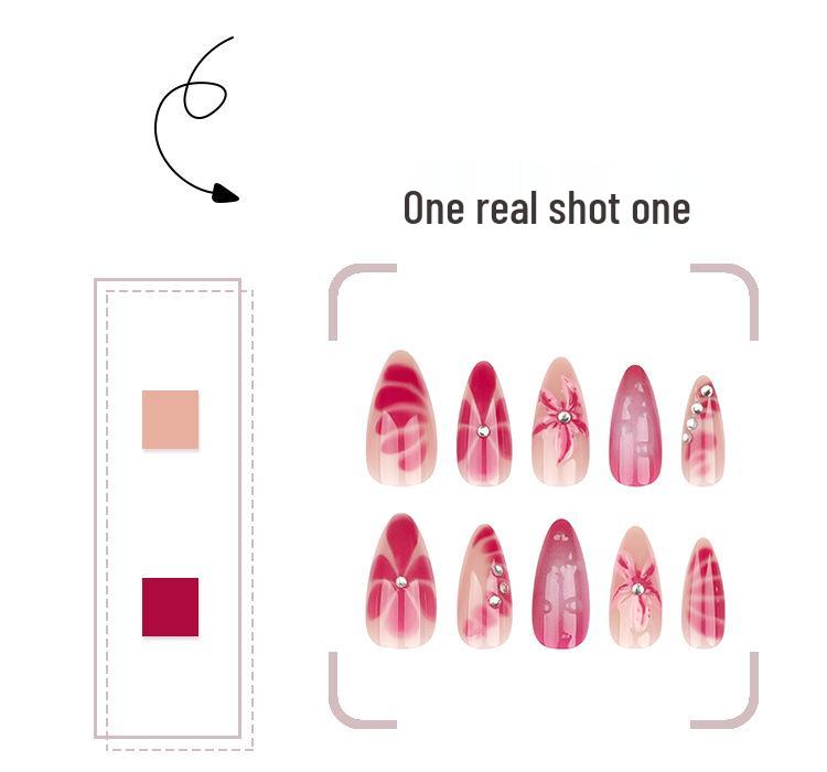 3D Rhinestone Nail Art: Cross-Border Hot-Selling Fake Nail Tips