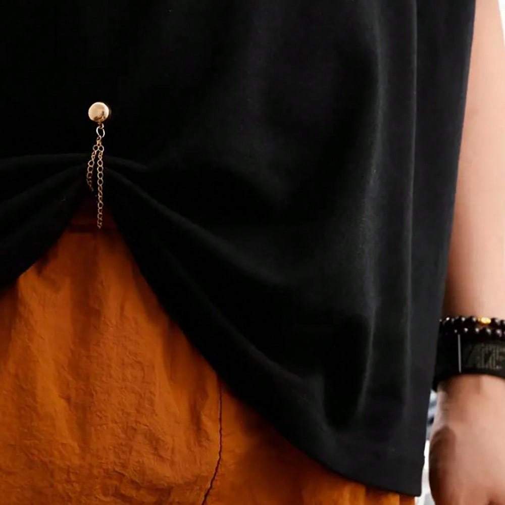 1pcs Waist Cincher Buttons, - Adjustable T-Shirt Hem Clips For Perfect Fit