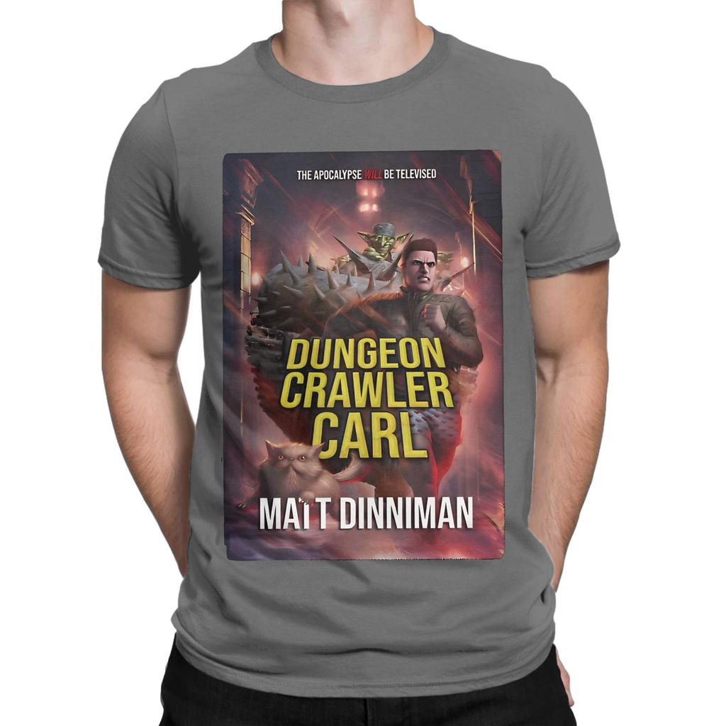 Dungeon Crawler Carl Merch Novelty 100 Cotton TShirt Dungeon Crawler Carl Tees Tops For Unisex