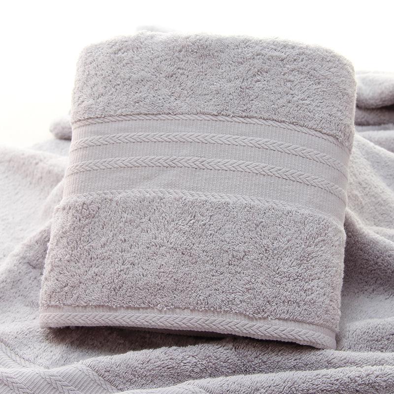 Class A Light Luxury Long-staple Cotton Hotel Bath Towel, Enlarged and Thickened Pure Cotton Adult Bath Towel