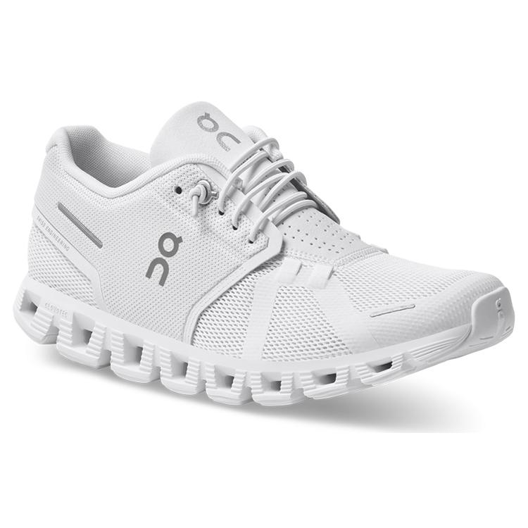 New On Running Cloud 5 All White Women's 59.98902