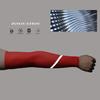 1 Pair Unisex Cycling Arm Sleeves High Elasticity Relieve Muscle Fatigue Lightweight Arm Protection Sleeves for Riding