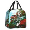 974 Reunion Island Insulated Lunch Bags for Women Maveli Coat of Arms Portable Cooler Thermal Bento Box School