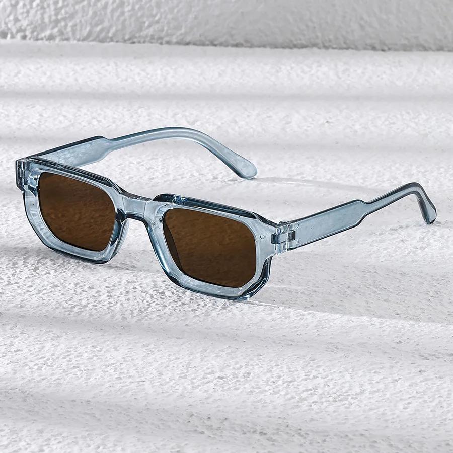 Retro Women's Small Frame Square Sunglasses UV400 Protection Fashion Street Photography Sun Glasses for Men and Women
