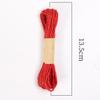 1Mm * 10M Colored Hemp Rope Diy Hand-Woven Retro Style Photo Clip The Price Of 12 Jute Ropes