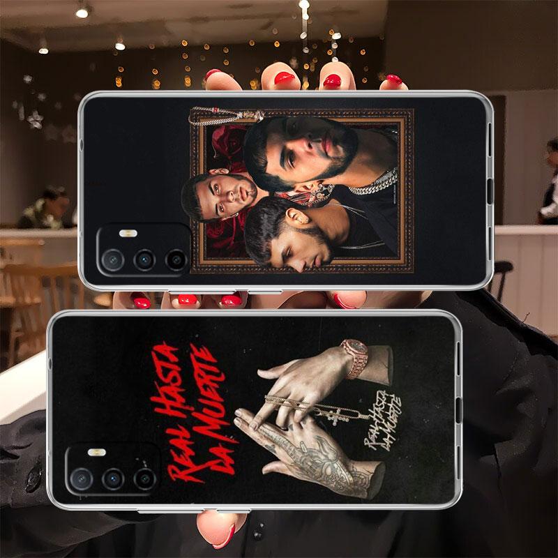 IK6 Anuel AA Transparent Phone Case for Motorola Moto Edge 20 30 40 50 S30 Fusion Ultra Pro Neo Lite + G200 G23