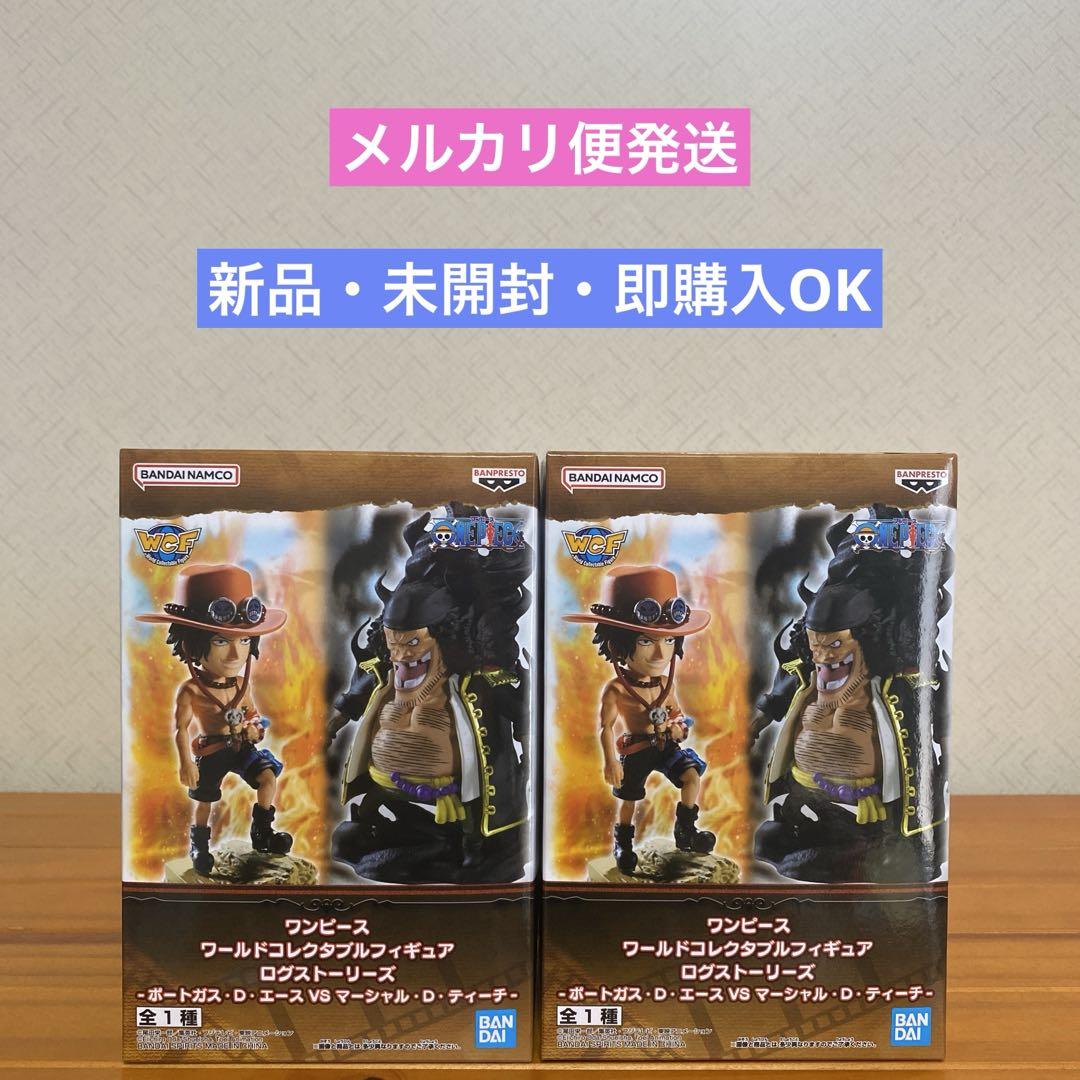 

[Б/У] One Piece World Collectible Figure Log Stories Эйс и Тич