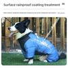New Winter Dog Four-legged Cotton Coat, Warm Dog Clothing, Windproof Medium-sized Dog Clothing, Pet Clothing