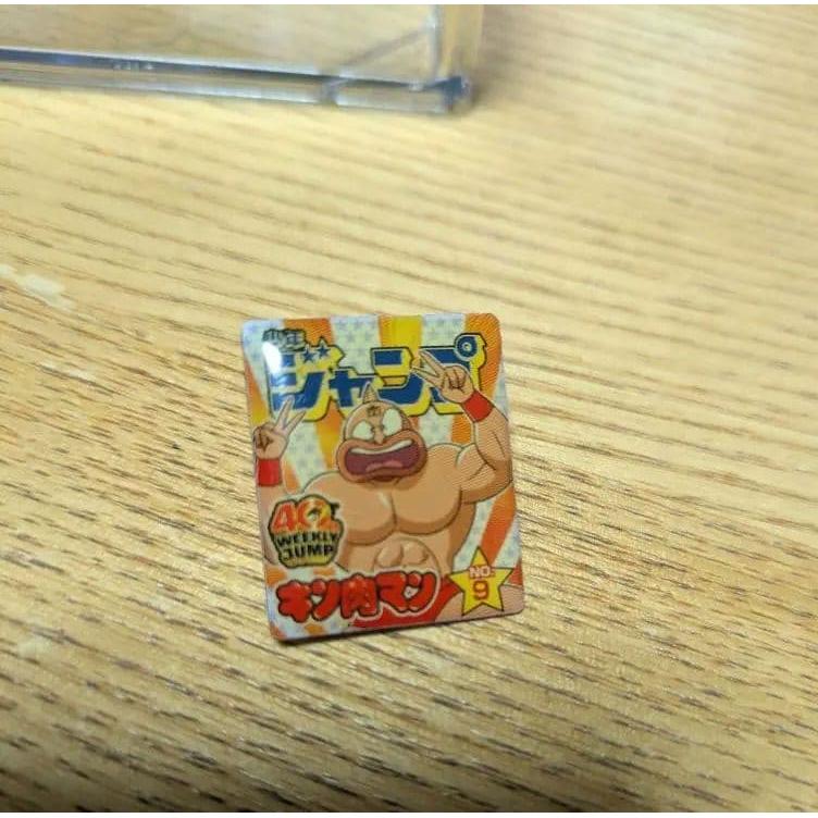 Used Rare Weekly Shonen Jump 40th Anniversary Kinnikuman Pin Badge