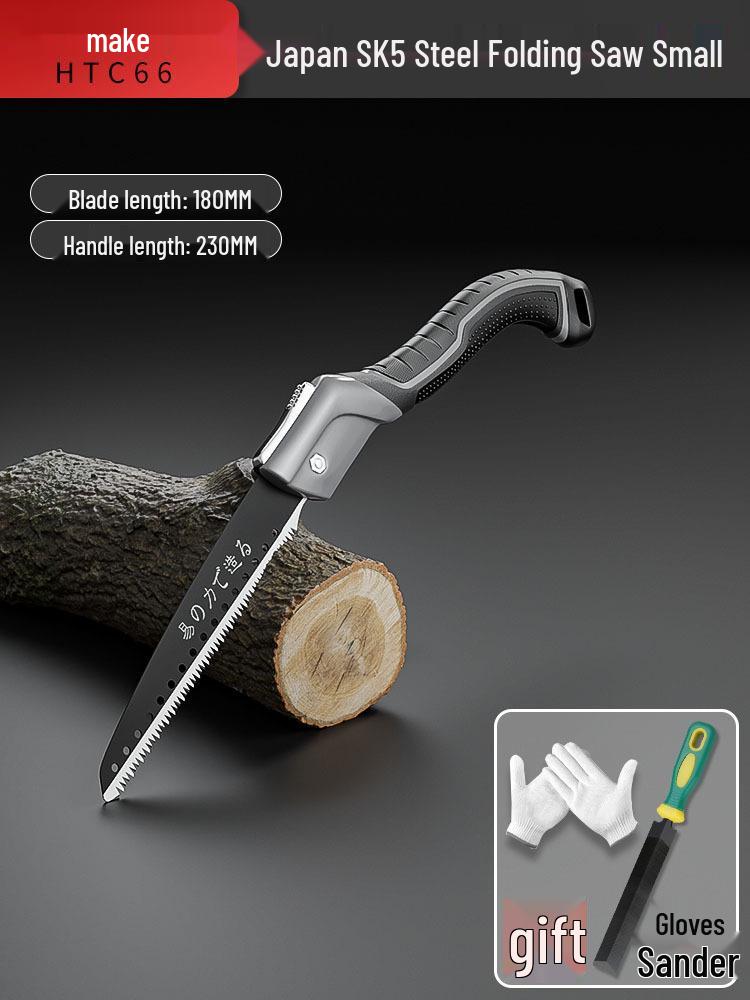 Japanese Folding Hand Saw: Fast Felling Tree Saw for Manual Wood Cutting