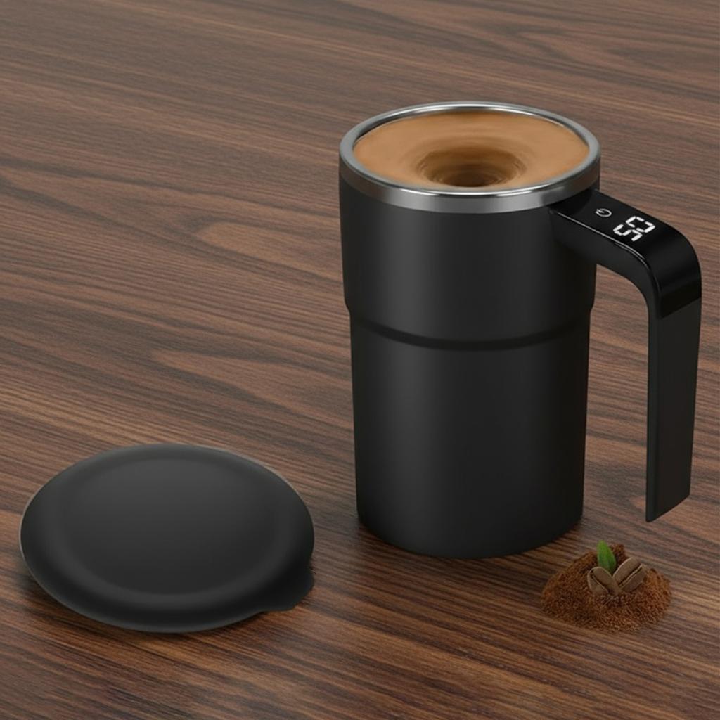 Self Stirring Mug Rechargeable Auto Magnetic Coffee Mug Automatic Mixing Cup Suitable for Coffee Milk Cocoa and Other Beverages