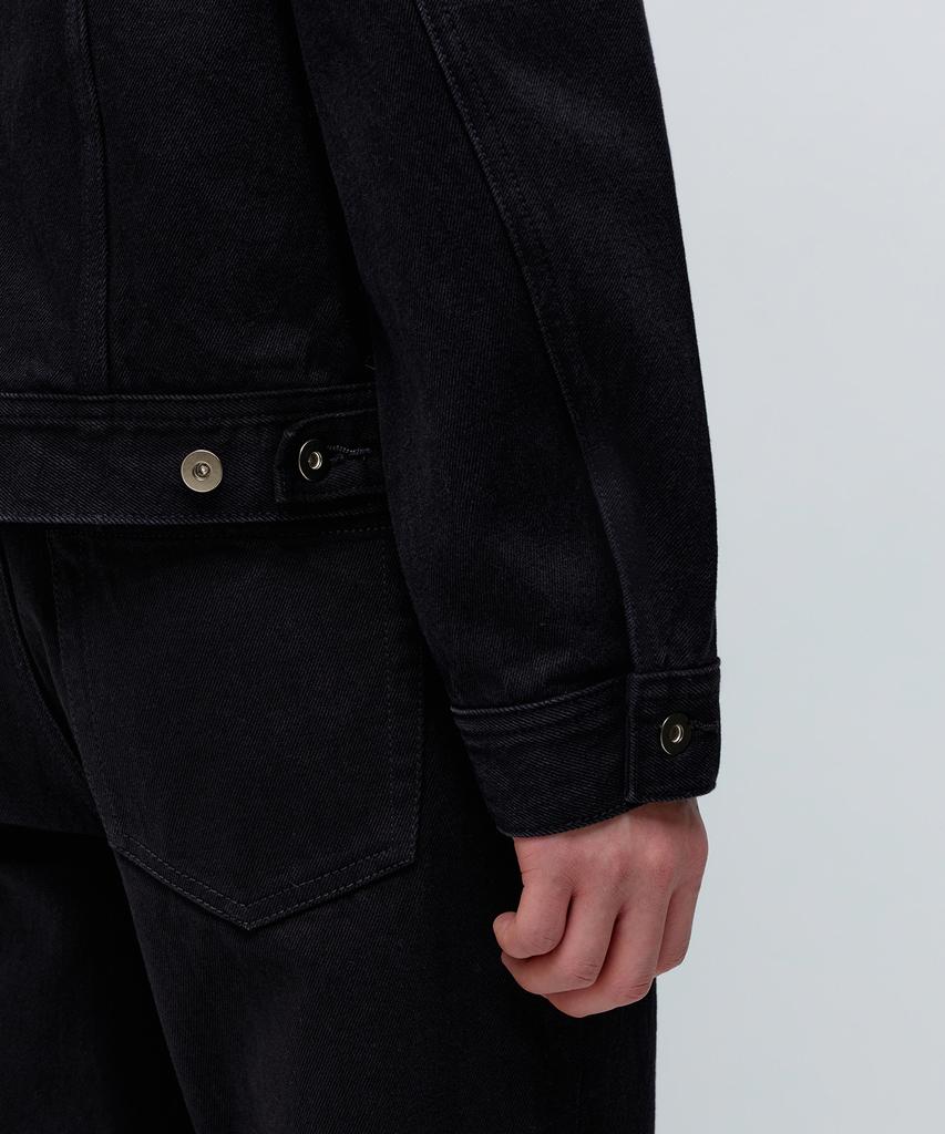 Musinsa Standard Prairie Denim Trucker Jacket [Black]