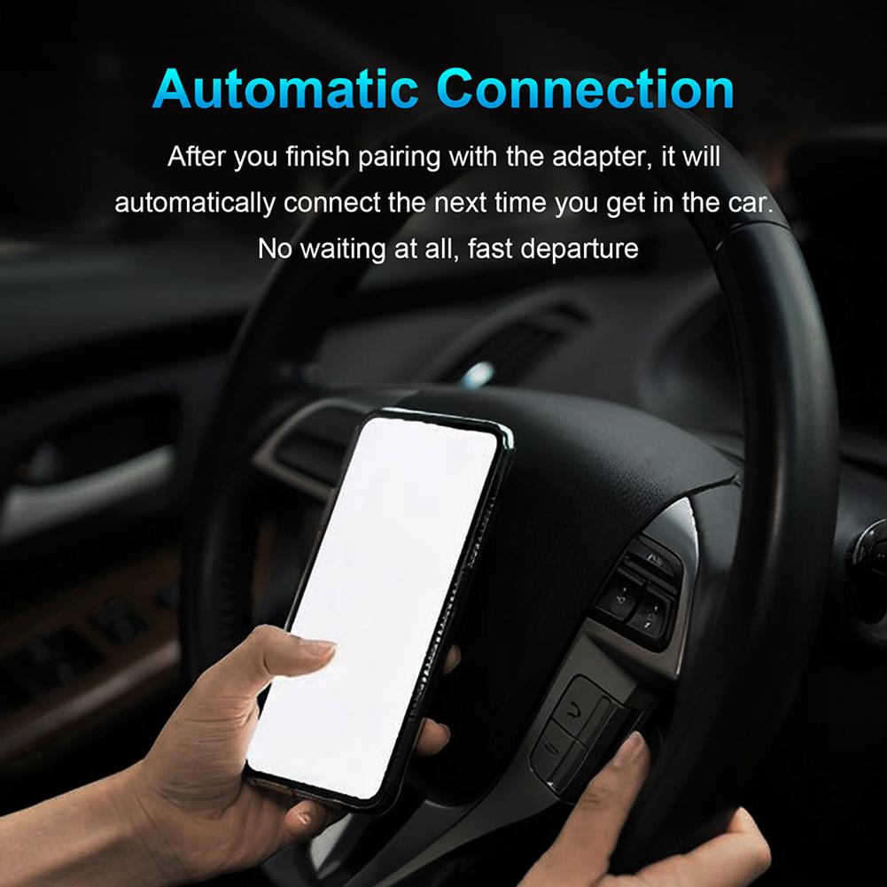 Wireless Android Auto Adapter Wireless Android Auto Box Plug and Play Fast Connect for OEM Factory Wired Android Auto Car Models