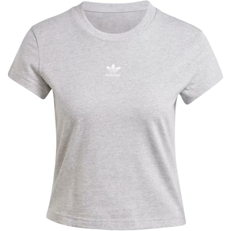 

Adidas Essentials Slim T-Shirt Women Tops Medium-Gray IW5720 L