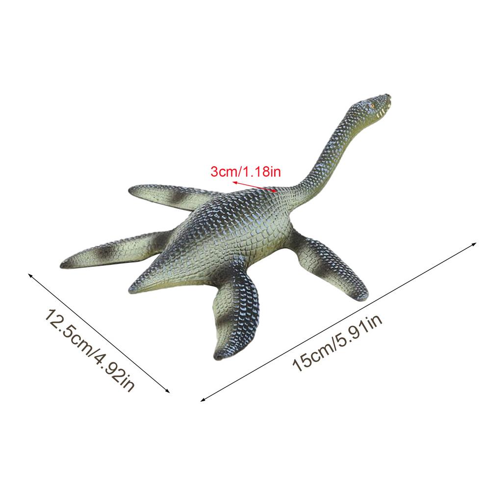Мягкие доисторические морские животные Дунклеостей Терелли Мозазавр Плезиозавр Океан Синий Кит Модель Фигурка Игрушка для ребенка