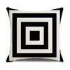 New Homeware Pillow Cover European Geometric Abstract Car Sofa Cushion Cover Cushion Cover