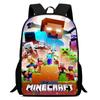 Minecraft Printed Backpack Children'S Elementary School Bag