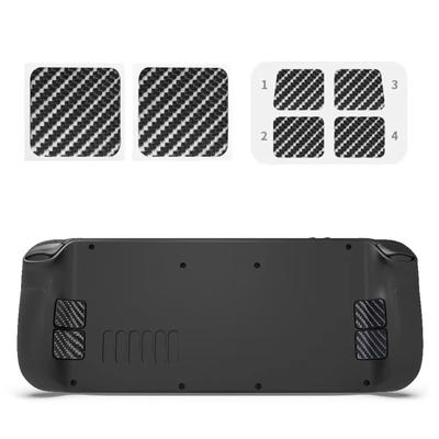 Gamepad Host Button & Trackpad Stickers Protective Stickers Set Wear-resistant Anti-scratch Stickers Kit for Steam Deck