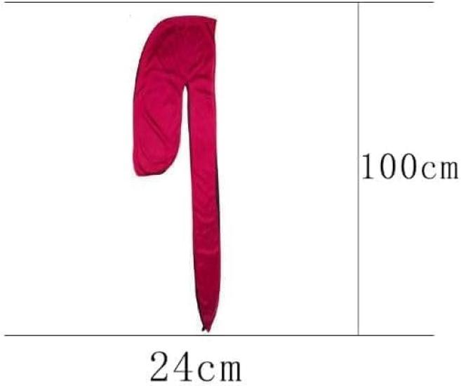 BERUKO 2-piece Do-rag Hip Hop Bandana Dance Dancer Turban Pirate Cap Lightweight (black, white)