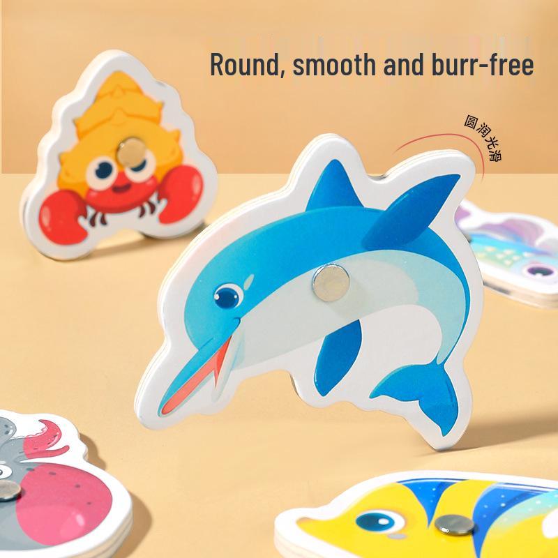 Magnetic Fishing Toy for Toddlers 1-3 Years: Fun Gift for Intellectual Development of Kids Aged 2-2.5