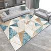 Geometric Style Carpet - Easy To Clean For Living Room Floor Mat, Sofa Coffee Table Blanket, Home Decoration