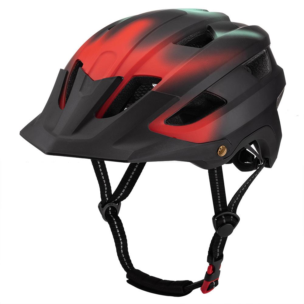 

Cross Border 2024 New Mountain Bike Helmet With Brim Cycling Sports Helmet Bicycle Helmet