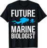 Future Marine Biologist Diver Octopus Graphic Cotton T-Shirt Men Casual Short Sleeve Tee