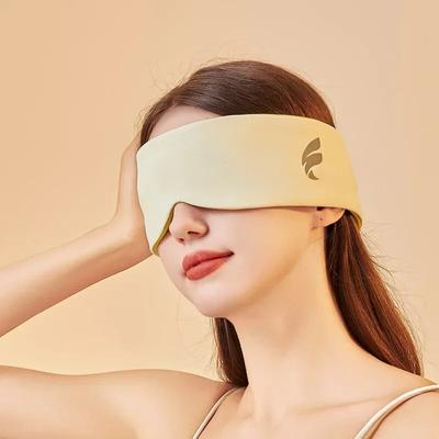 Dual Use Warm and Cool Sleeping Eye Mask Sleep Aid Slaapmasker Blindfold Eye Patch Schlafmaske Adjustable Travel Nap Eye Cover