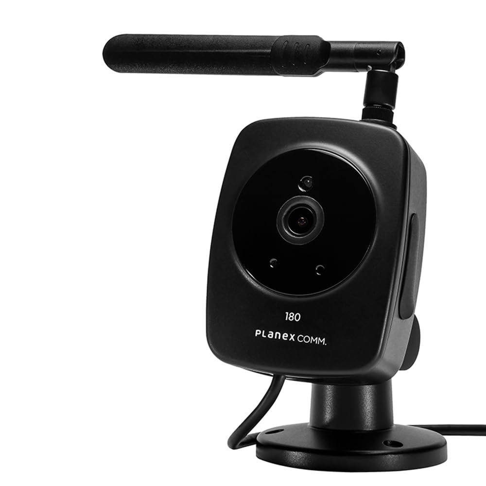 

Planex Security Camera Smartphone Professional Водонепроникний/пилонепроникний 180° CS-QS31-180 чорний