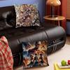 Anime Attack ON Titan Office Cushion Pillowcase Car Cushion Cover45X45CM Lumbar Pillowcase Sofa Pillowcover