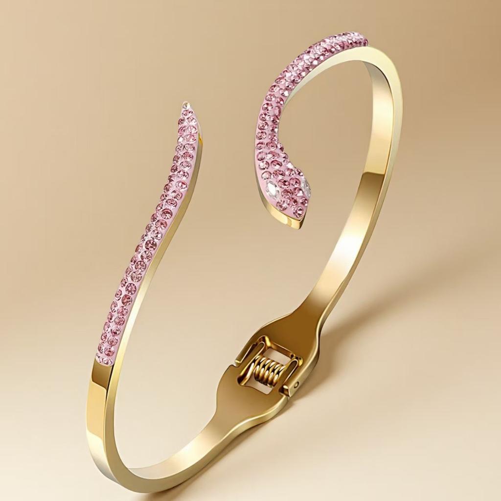 New Snake-shaped Women's High-end Luxury Fashion Bracelet