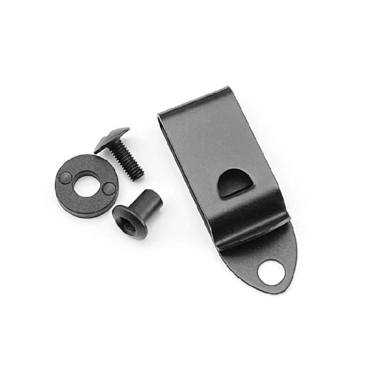 Belt Clip For Waist Sheath Holsters with Screws Spare Parts 360 Degree Rotations Swivels Holder for Waist Sheath Making